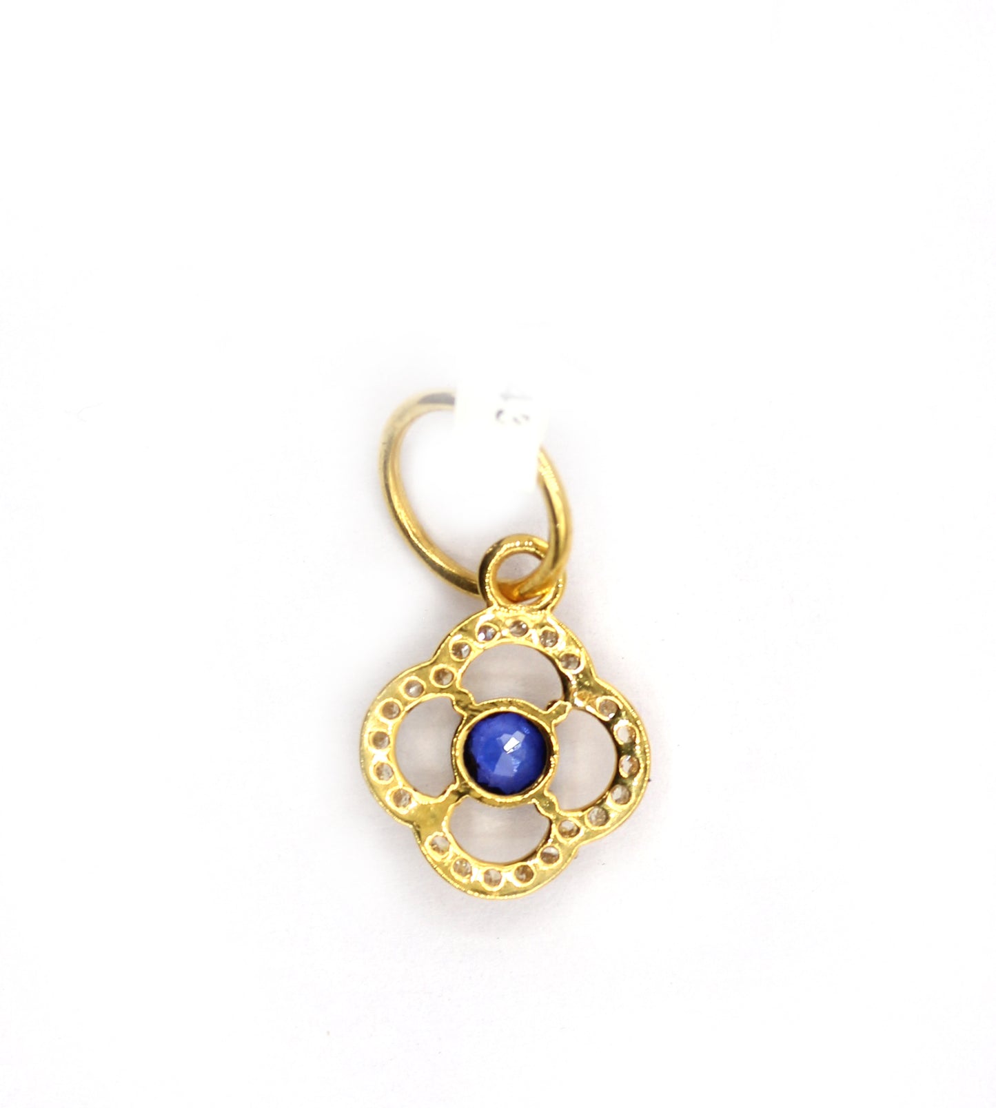 14k Solid Gold Diamond Pendants.