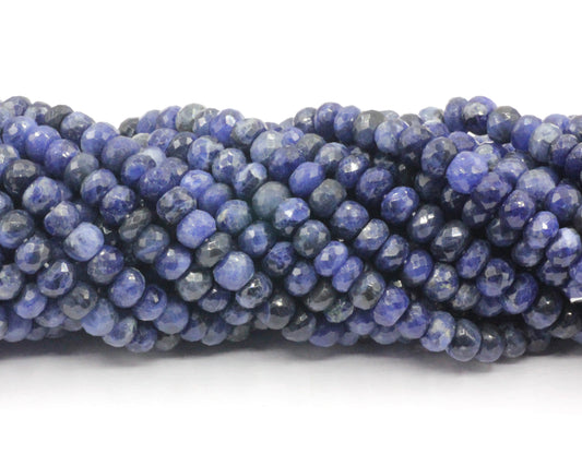 Sodalite Faceted Bead