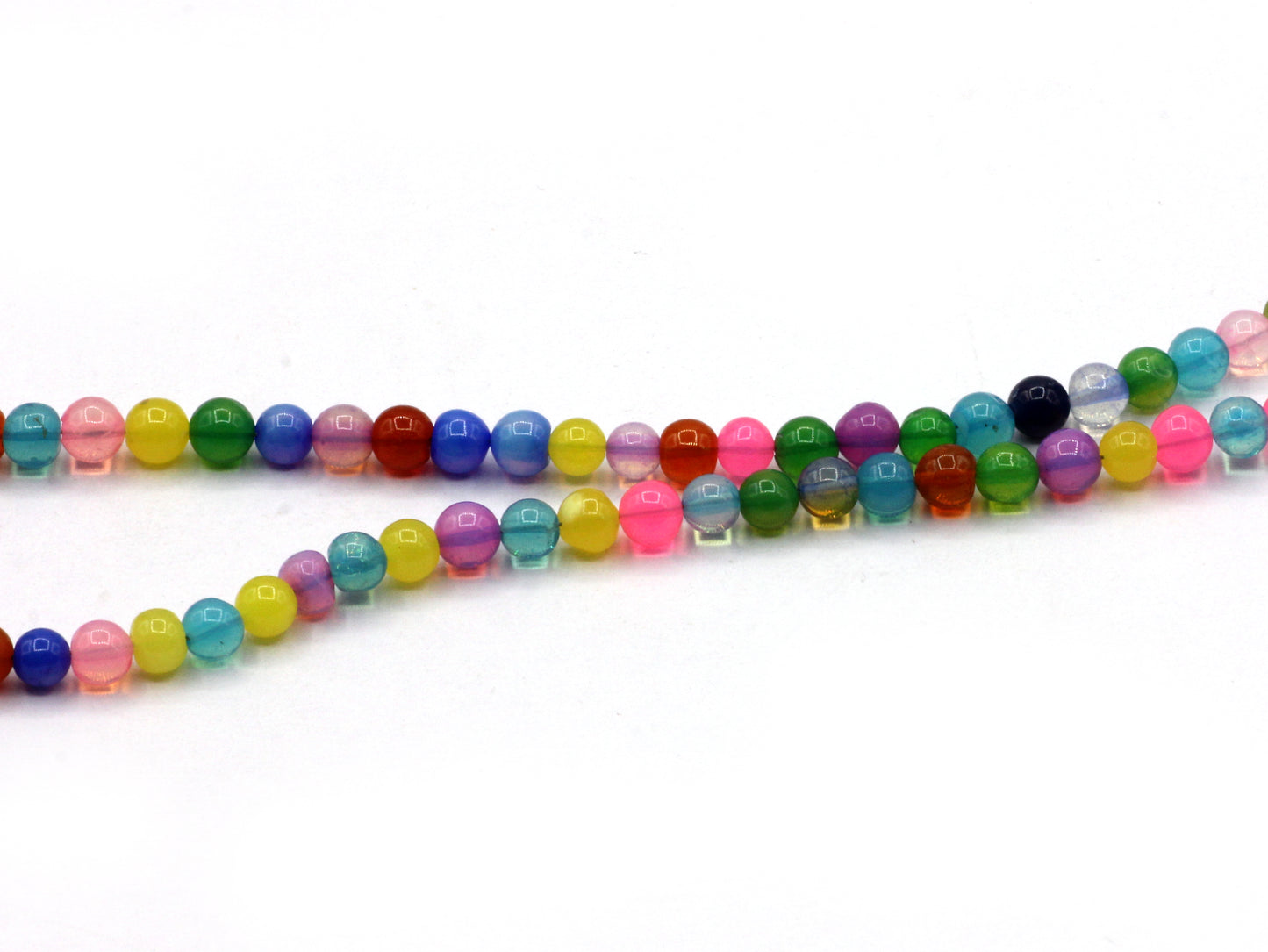 Disco Opal Beads Smooth, Dyed Color