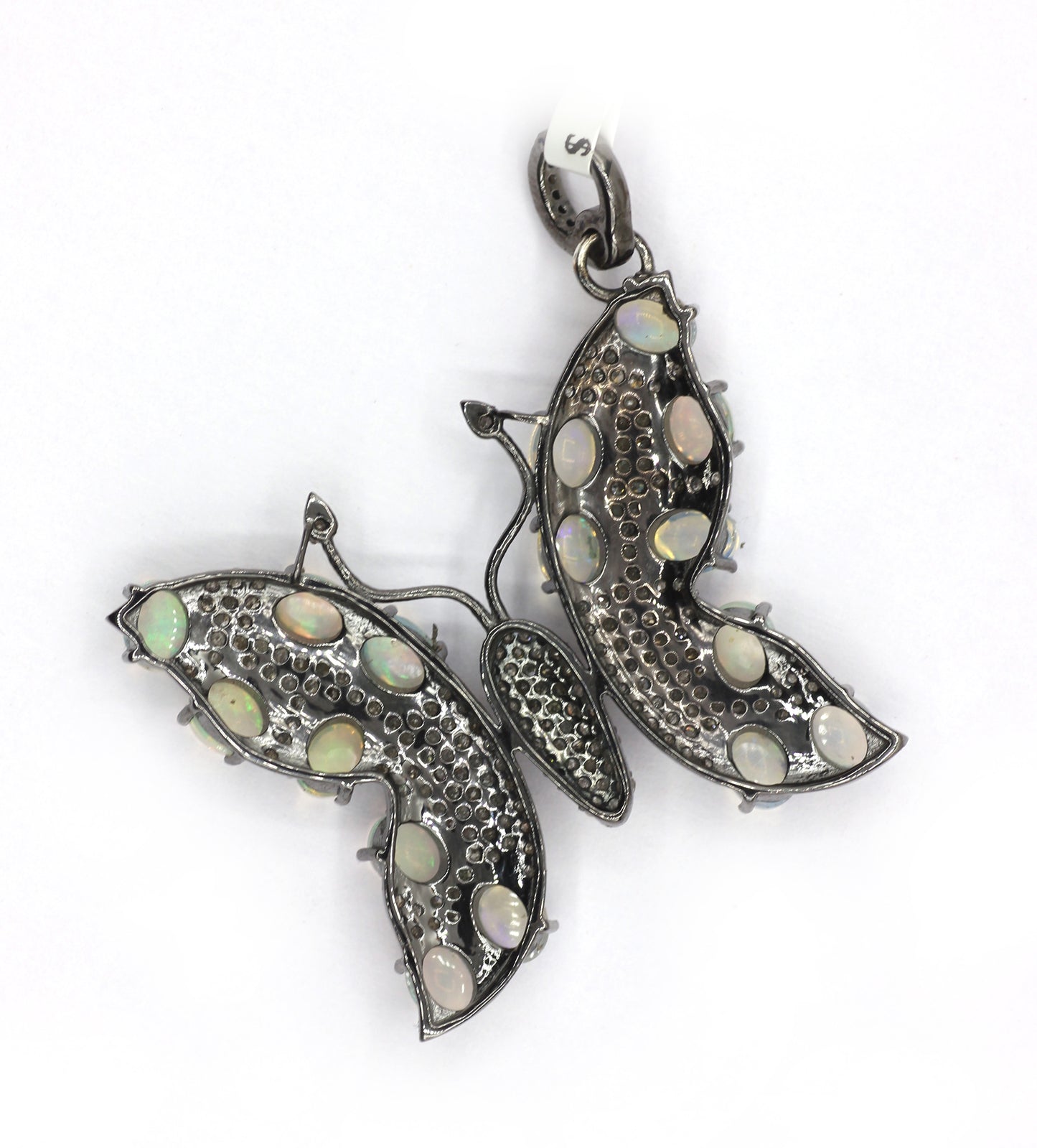 Butterfly Pave Diamond Pendant