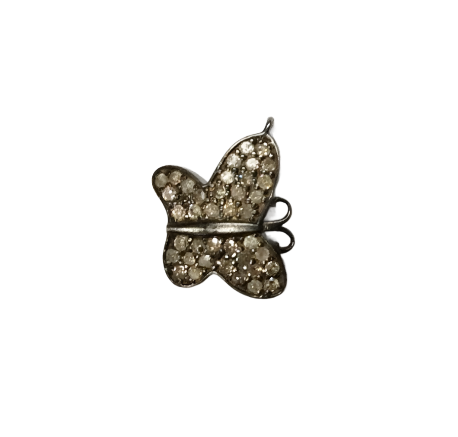 Butterfly Pave Diamond Charm