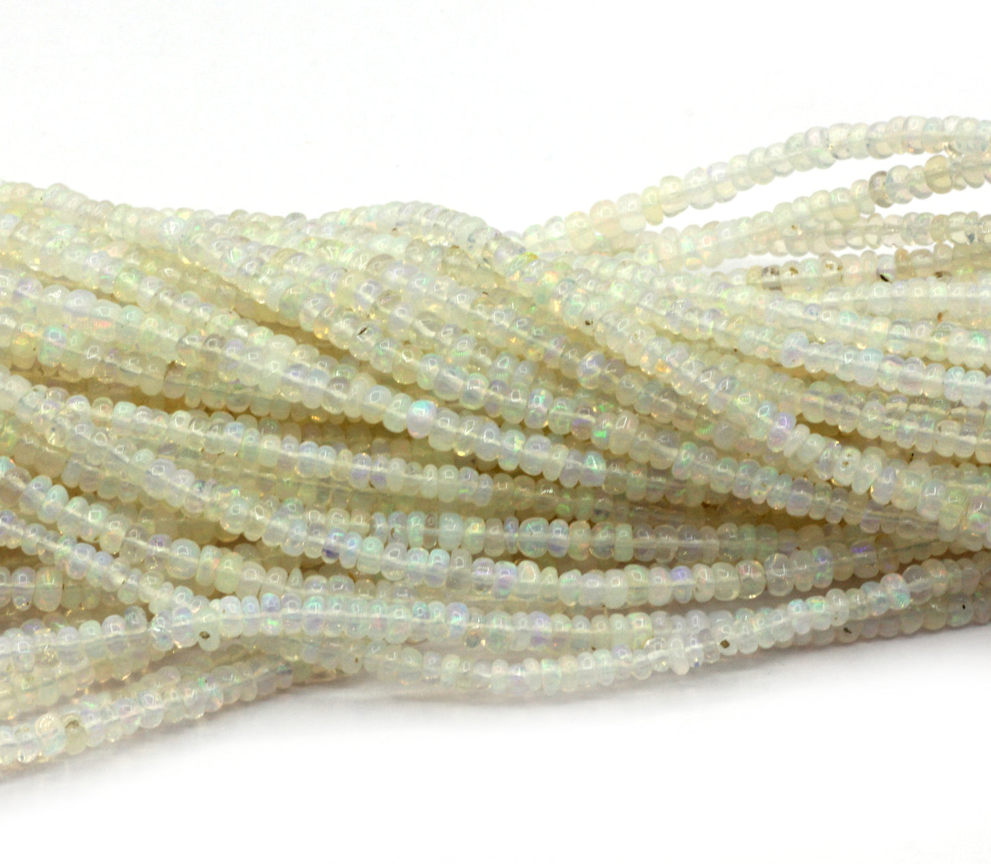 Ethiopian opal Smooth Beads, Size 3 to 4 mm