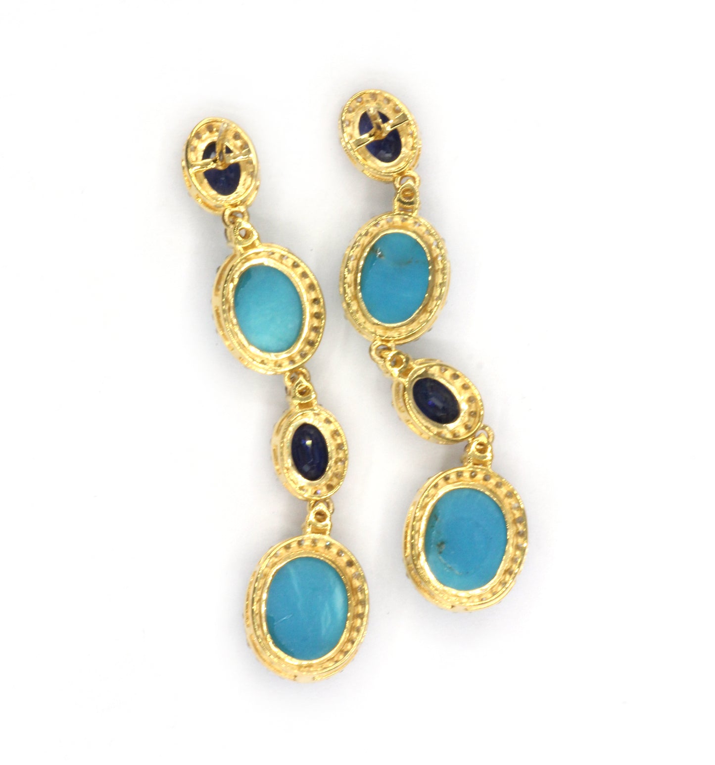 14k Solid Gold Diamond Earring.14k Solid Gold Diamond Earring..