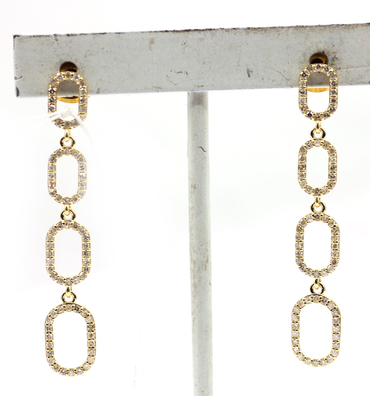 14 k Gold Diamond Earring