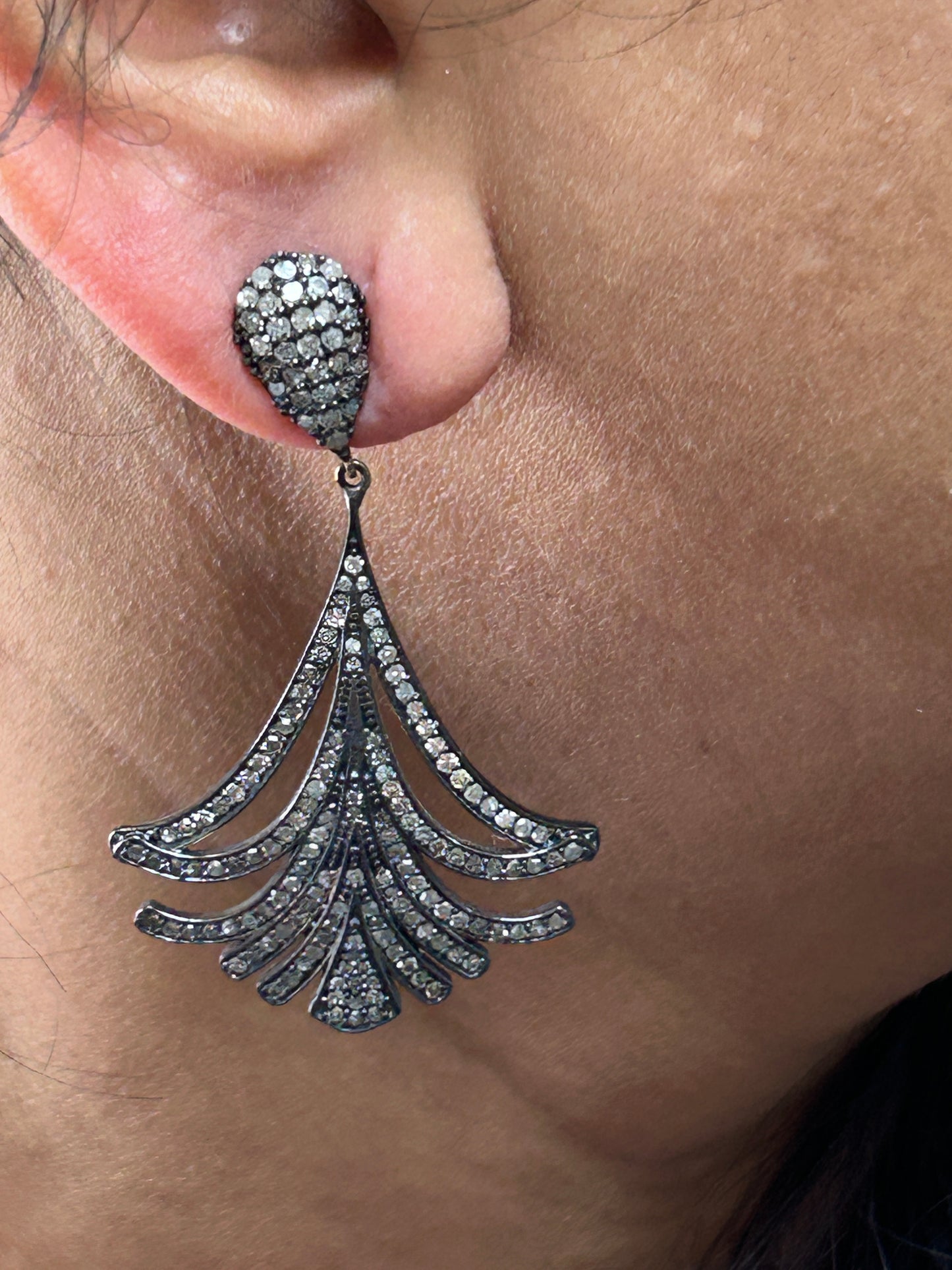 Stylish Diamond Earrings