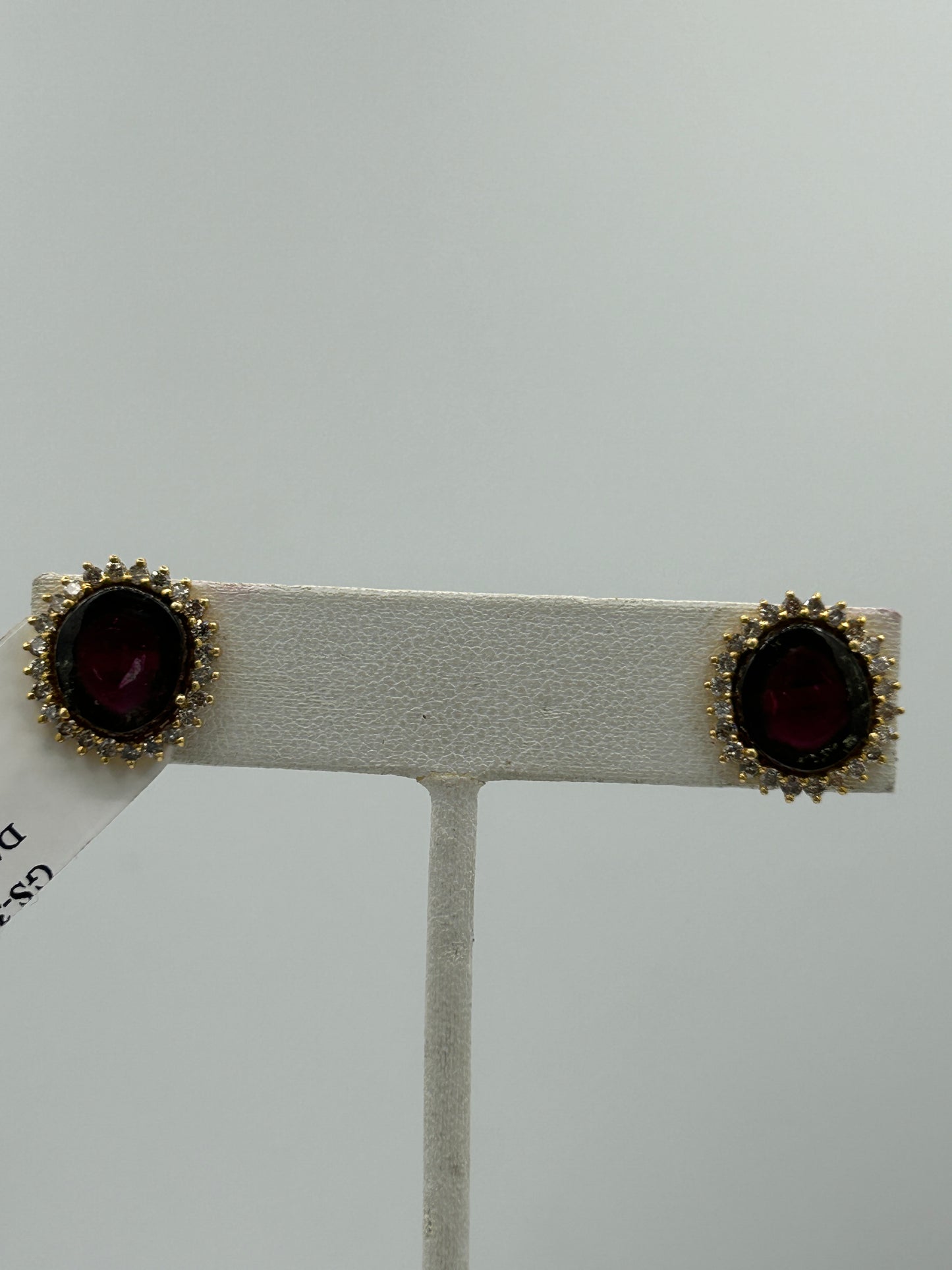 14k Solid Gold Diamond Stud Earring. Genuine handmade pave diamond Earring. 14k Solid Gold Diamond Earring..