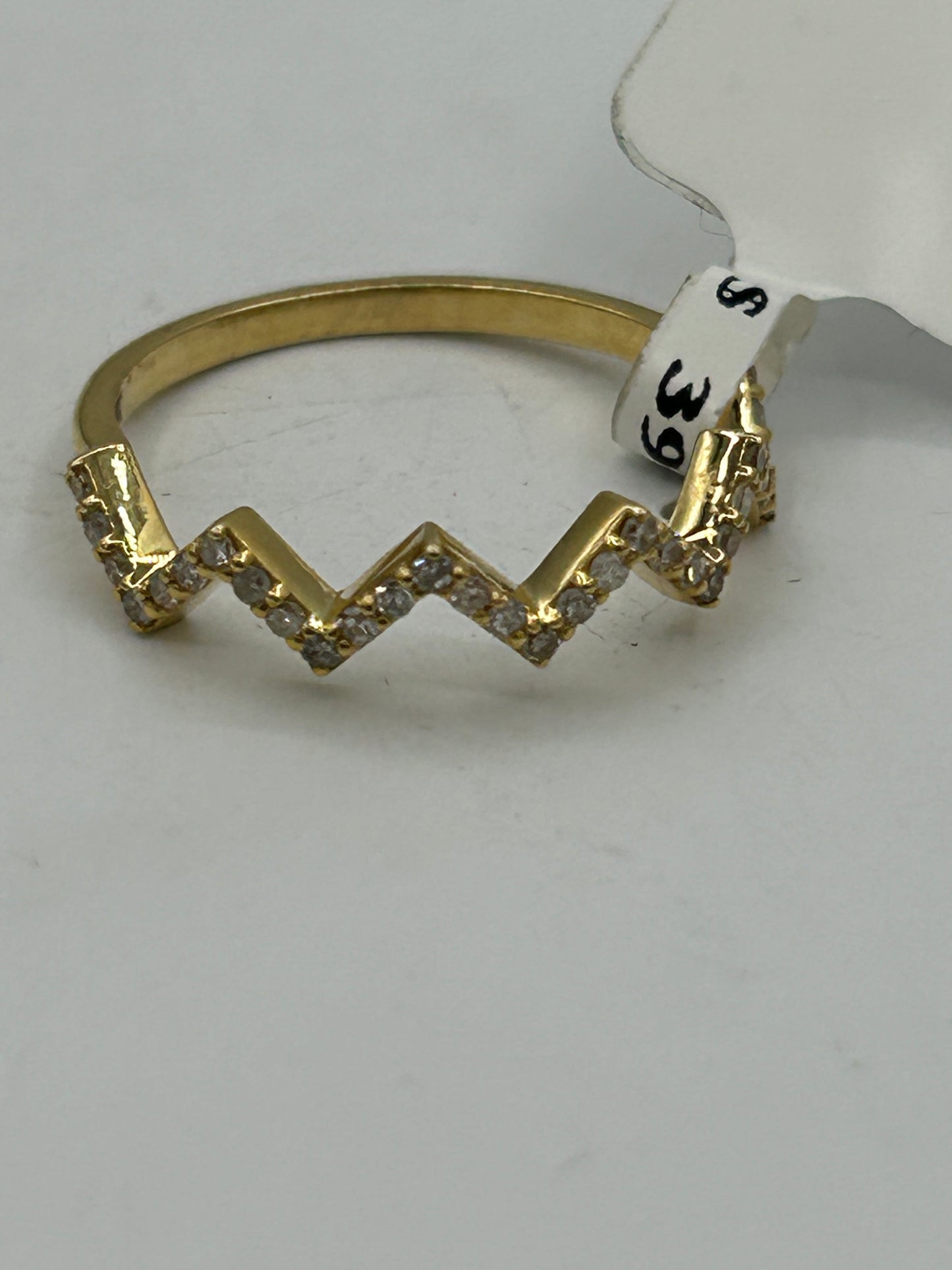 14k Solid Gold Diamond Rings