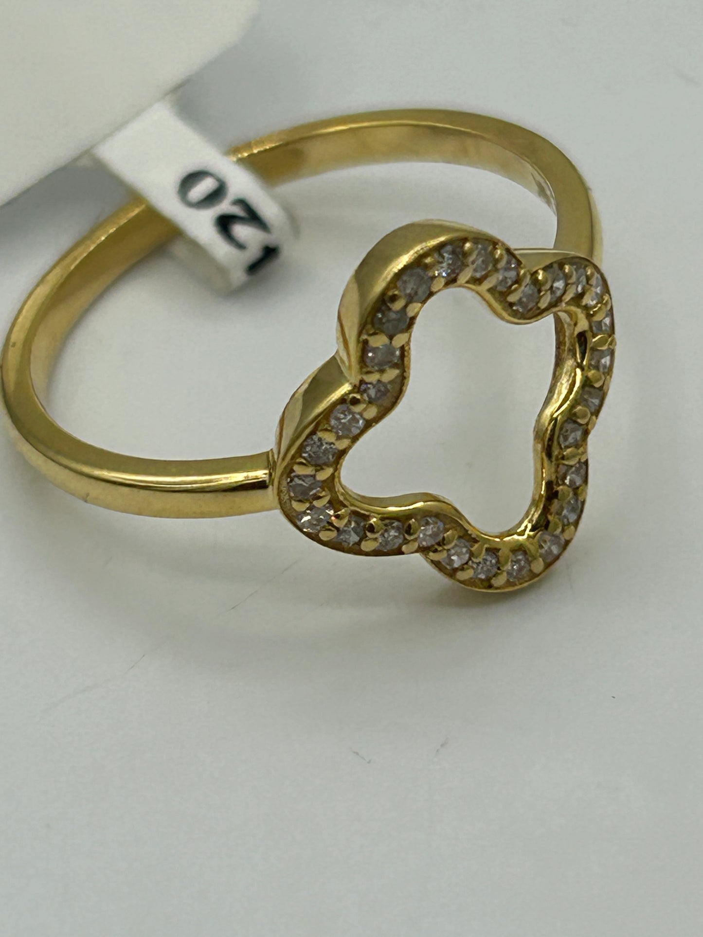 14k Solid Gold Diamond Rings