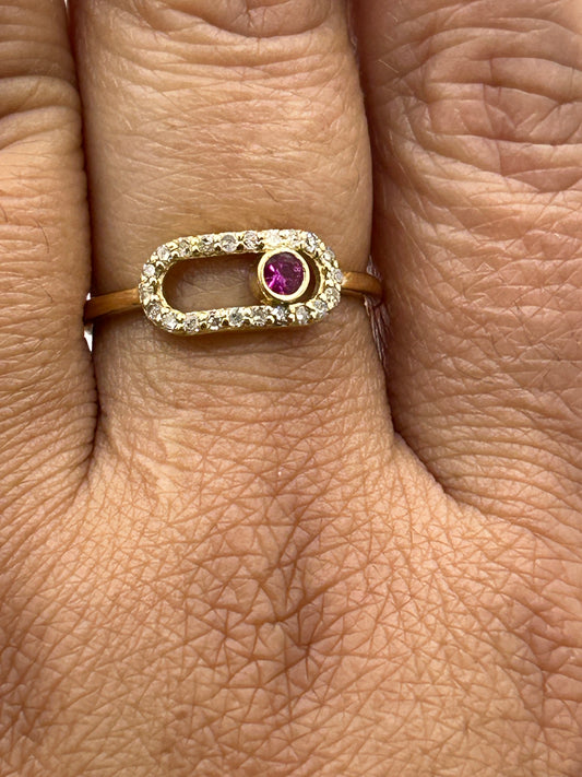 14k Solid Gold Diamond Rings