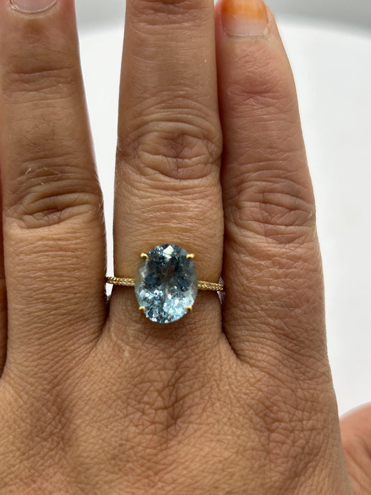 14k Solid Gold Diamond Rings