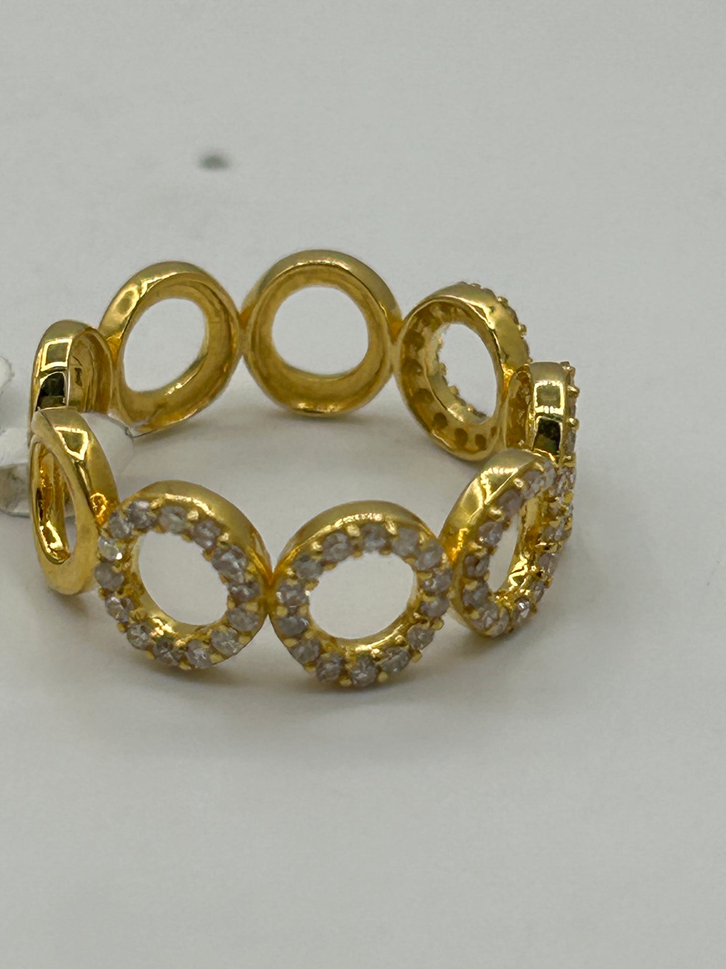 14k Solid Gold Diamond Rings.Genuine handmade pave diamond Rings.