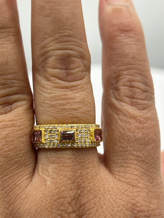 14k Solid Gold Diamond Rings..