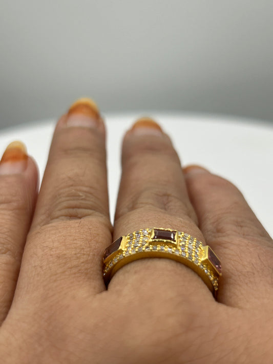 14k Solid Gold Diamond Rings..