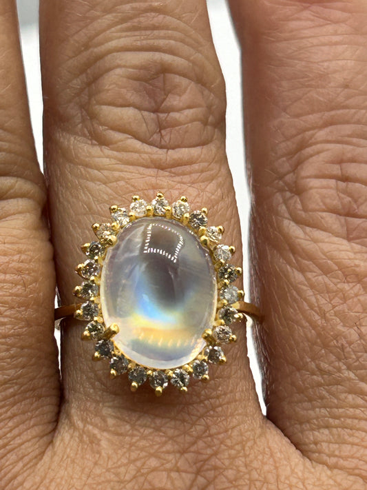 14k Solid Gold Diamond Rings..