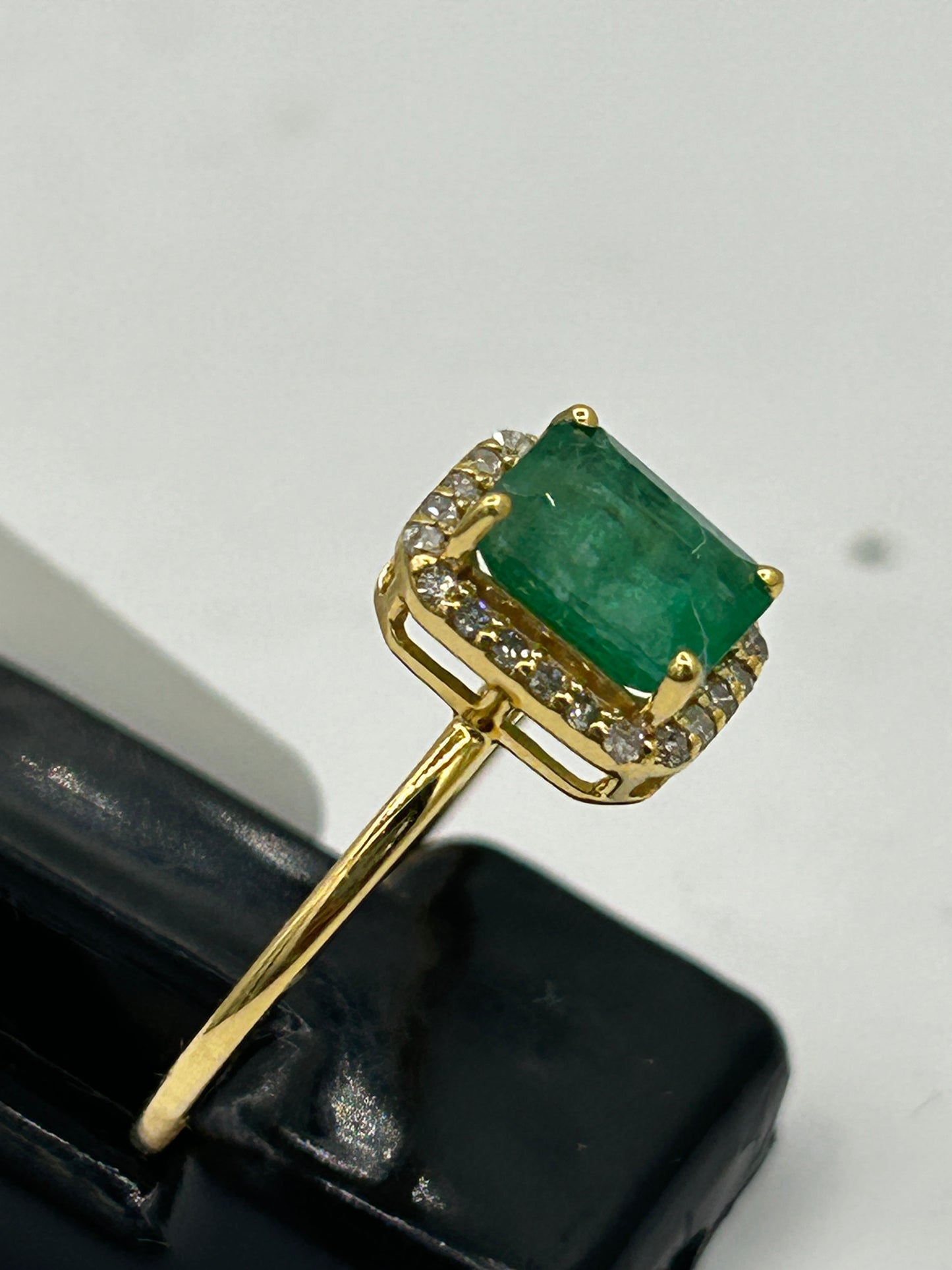 14k Solid Gold Diamond Rings.Genuine handmade pave diamond Rings.