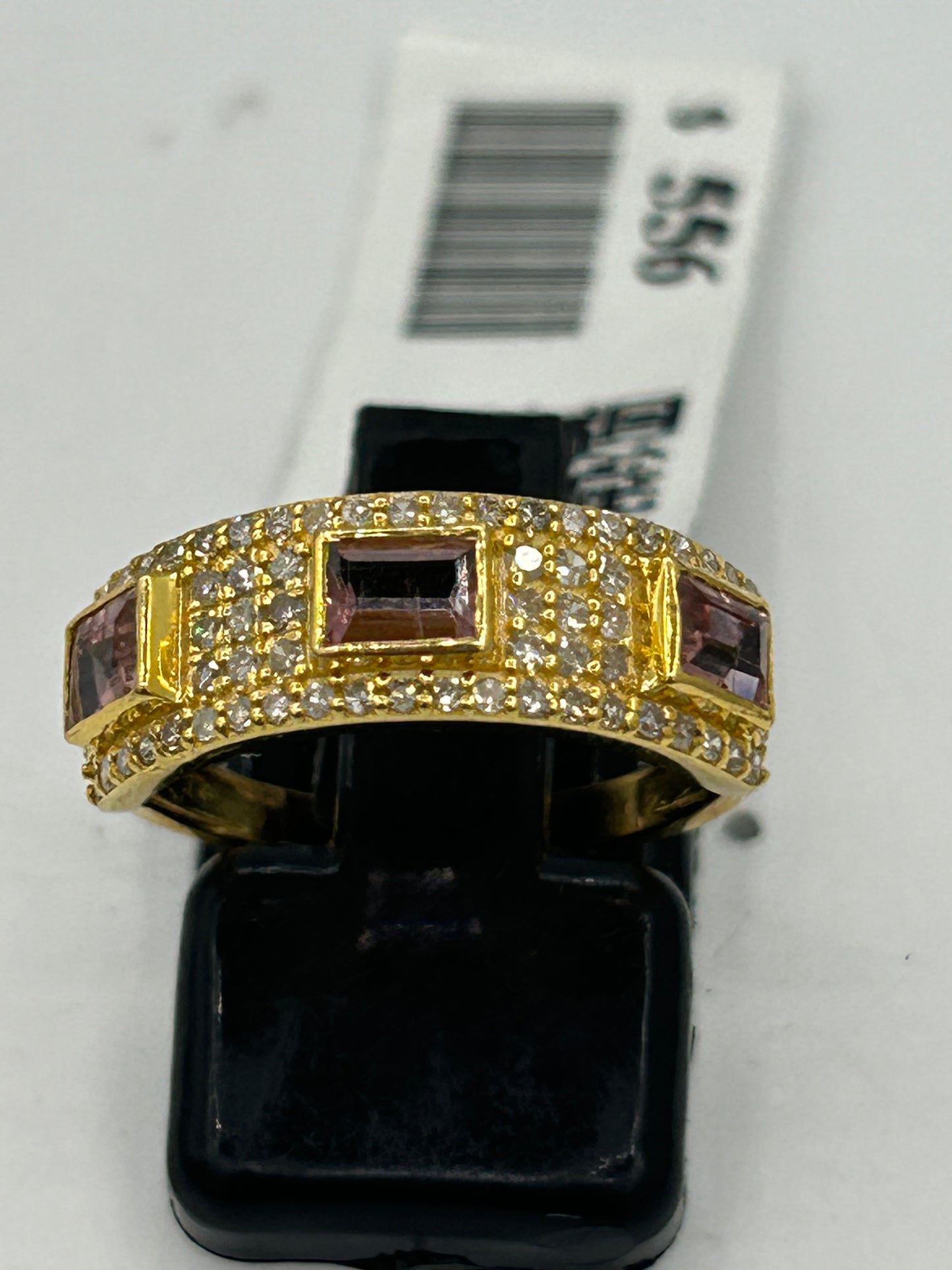 14k Solid Gold Diamond Rings.Genuine handmade pave diamond Rings.