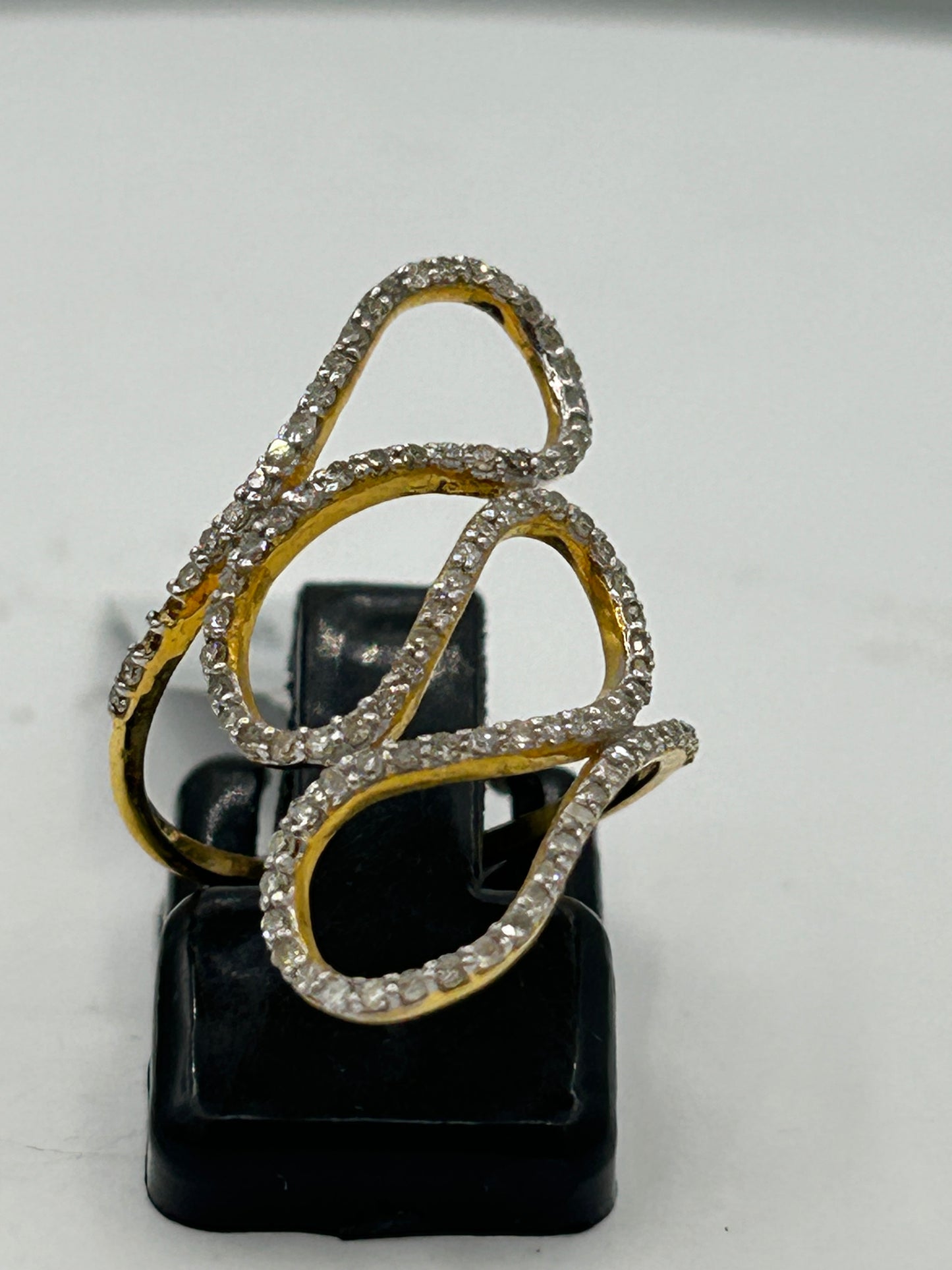 14k Solid Gold Diamond Rings