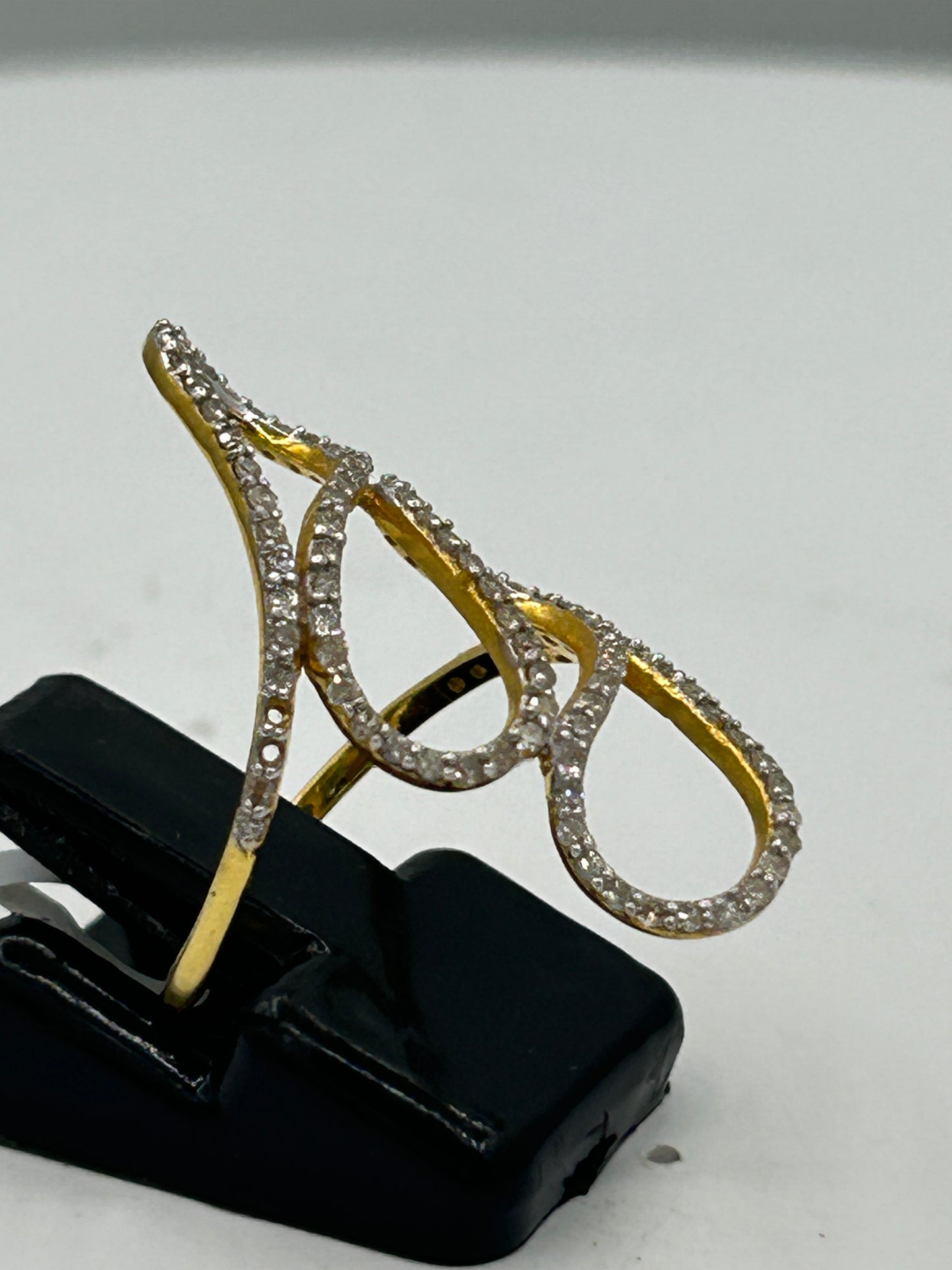 14k Solid Gold Diamond Rings