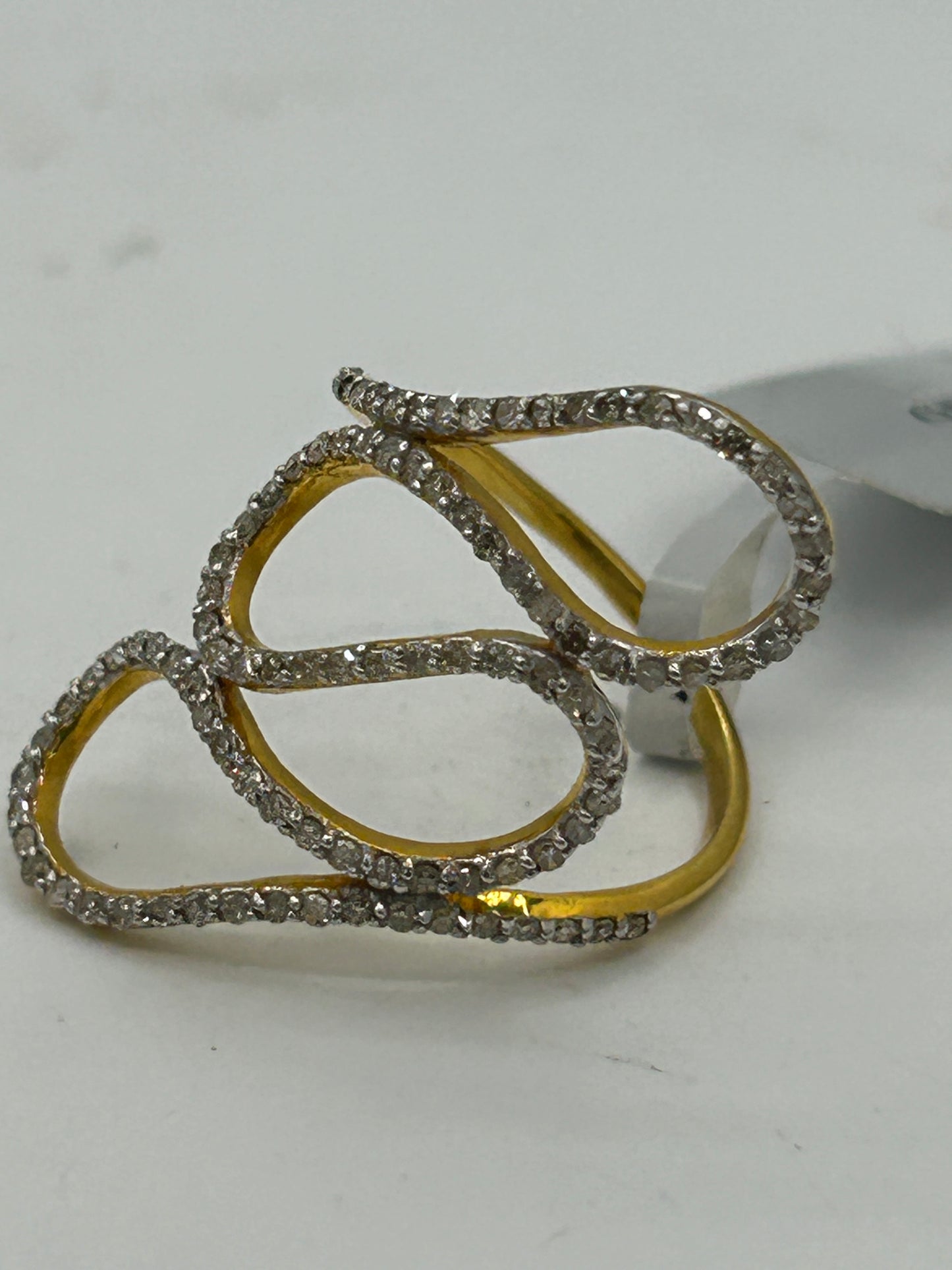 14k Solid Gold Diamond Rings