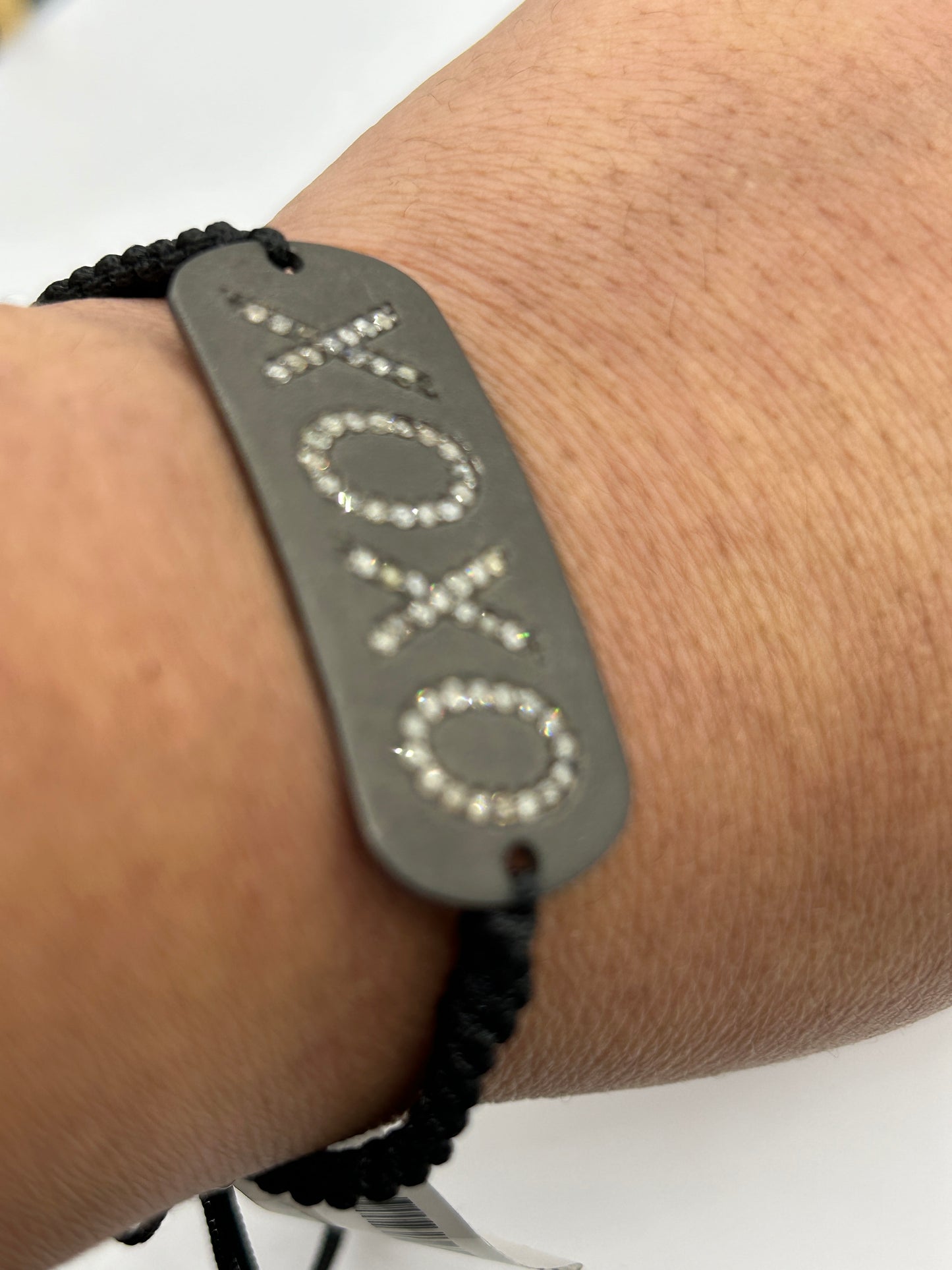 XOXO Thread Diamond Bangle