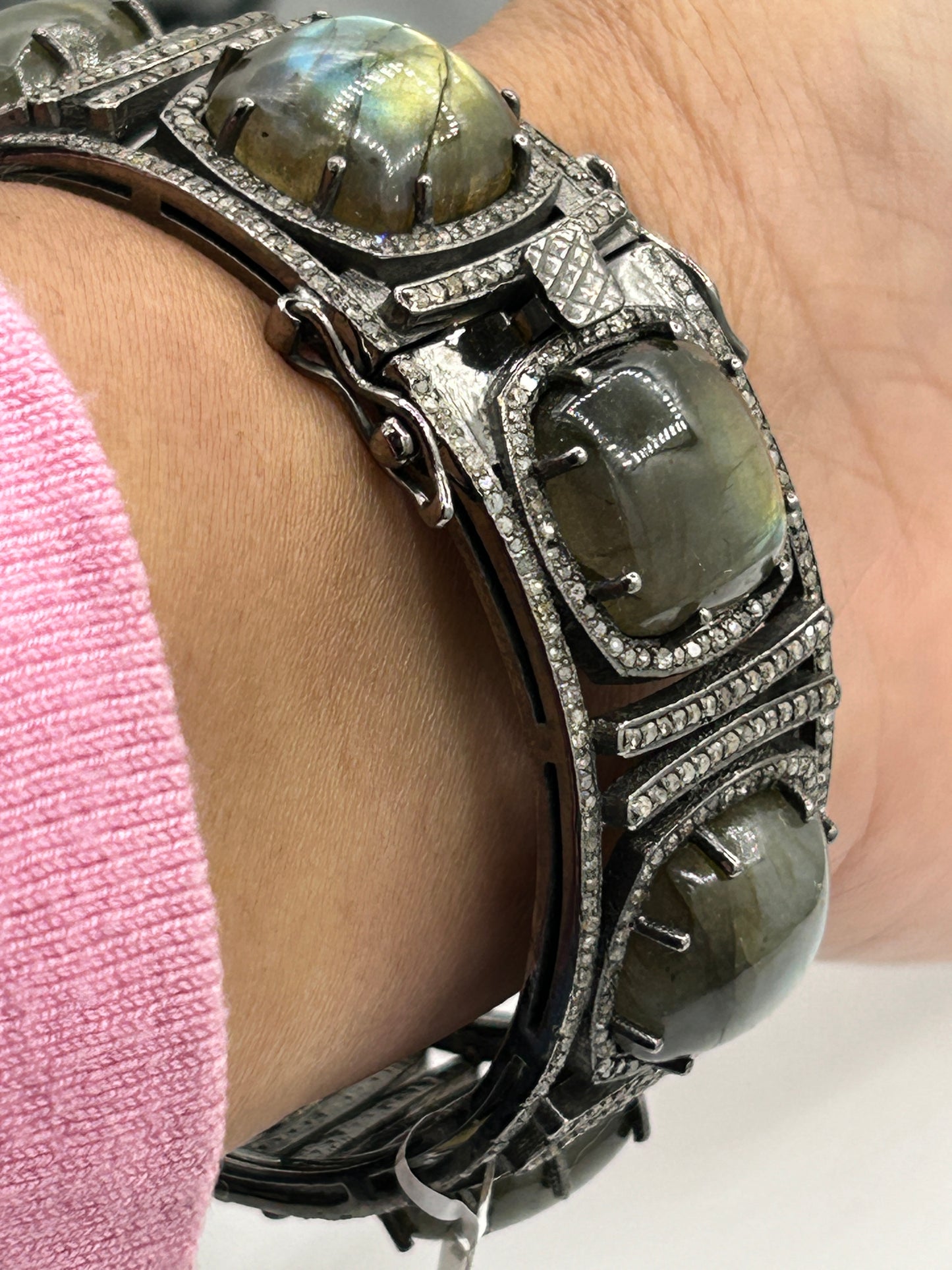 Laborite Diamond Bangle