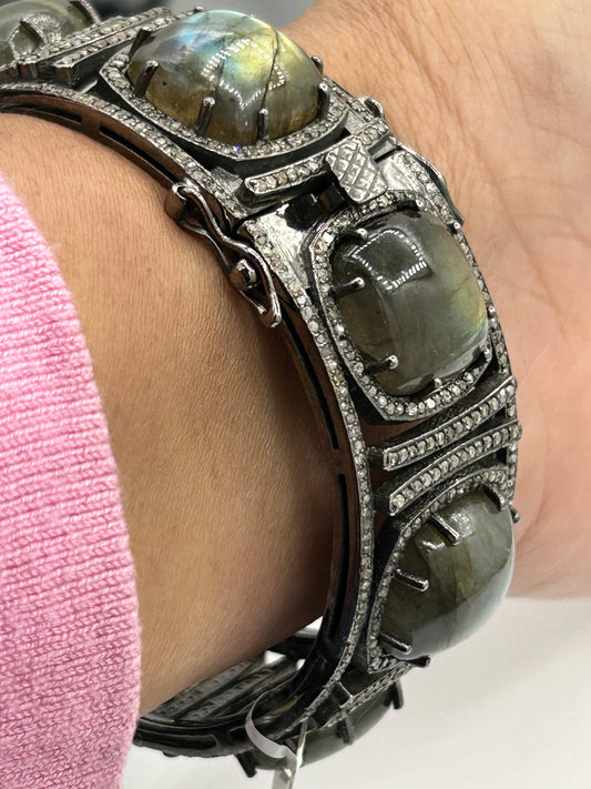 Laborite Diamond Bangle