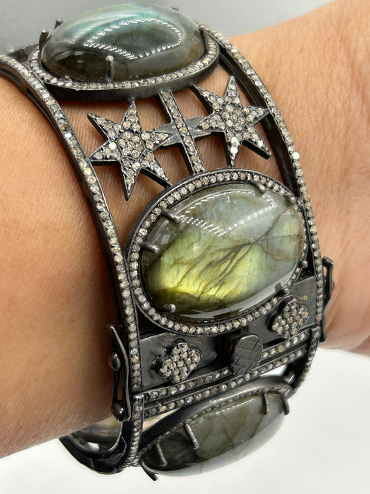 Laborite Diamond Bangle