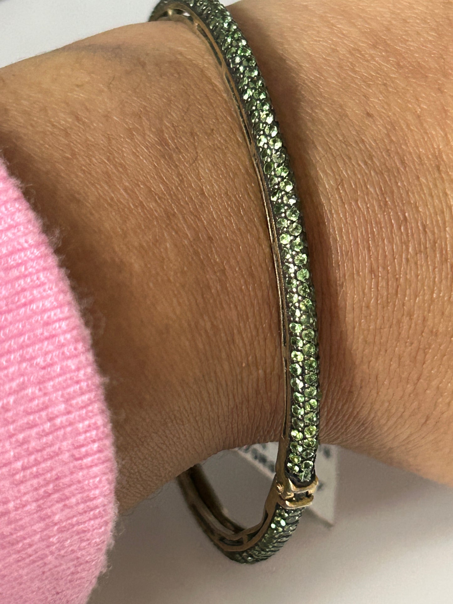 Tsavorite Bangle
