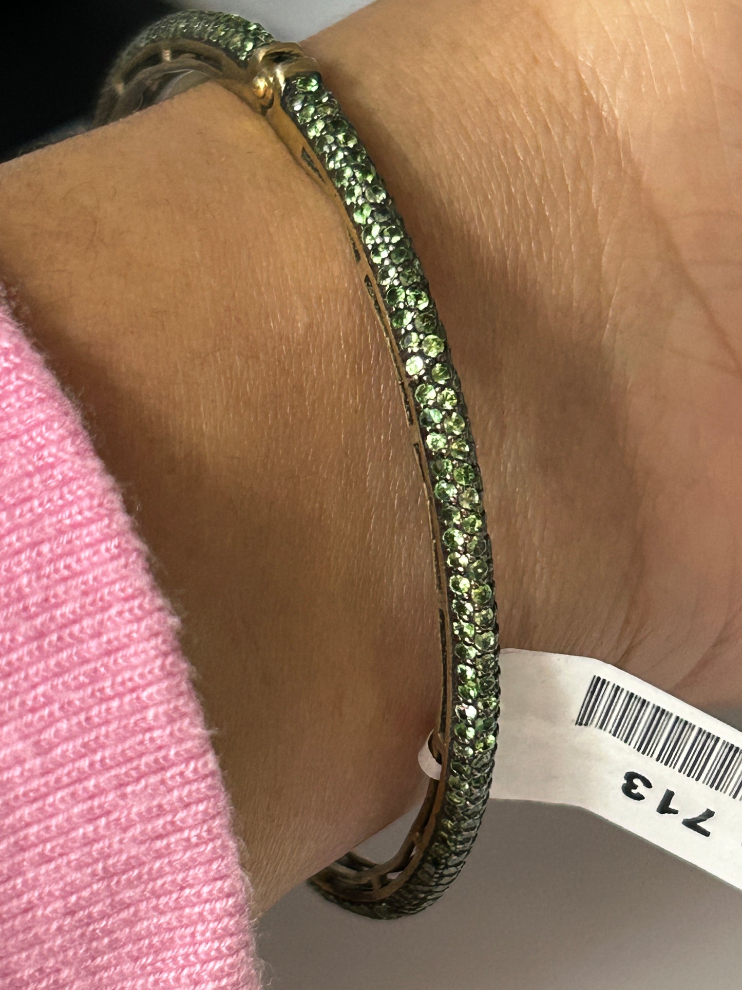 Tsavorite Bangle