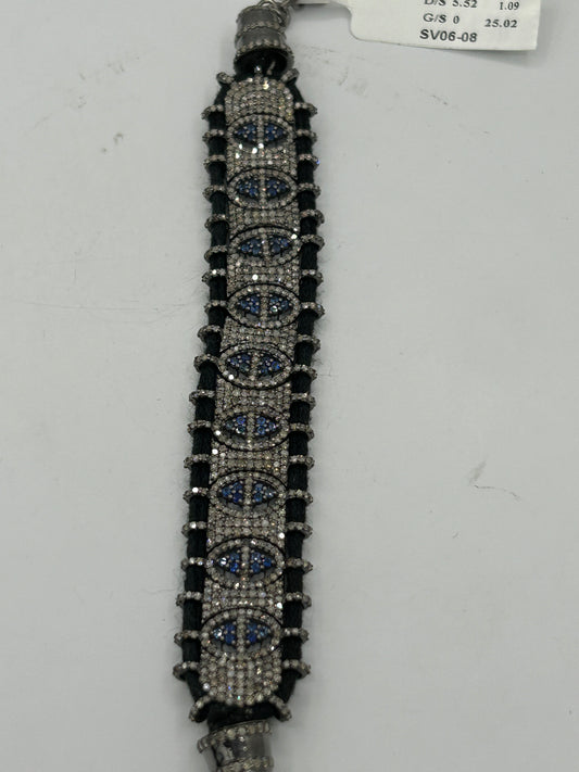 Sapphire and Diamond Bracelet
