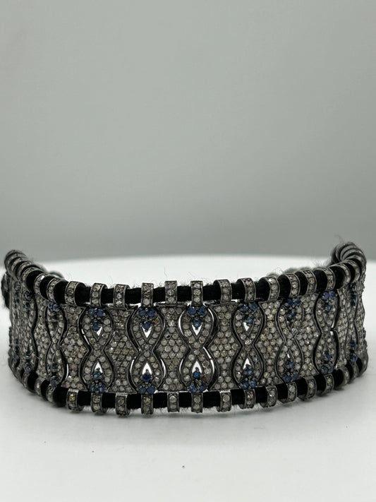 Sapphire and Diamond Bracelet
