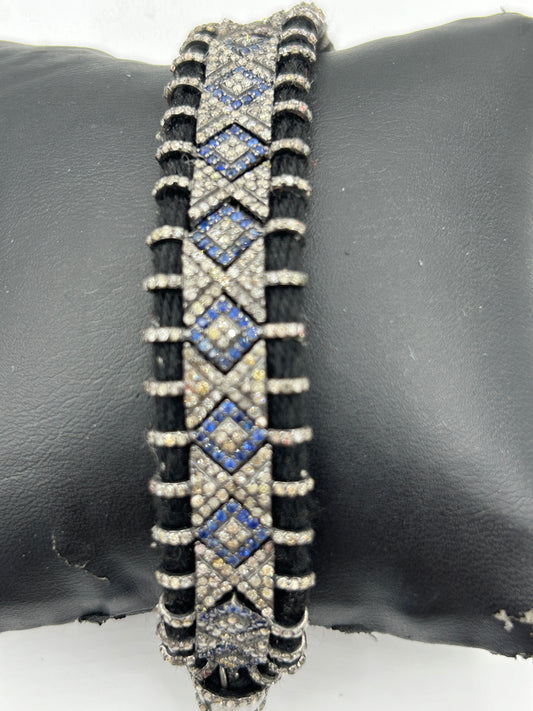 Sapphire and Diamond Bracelet