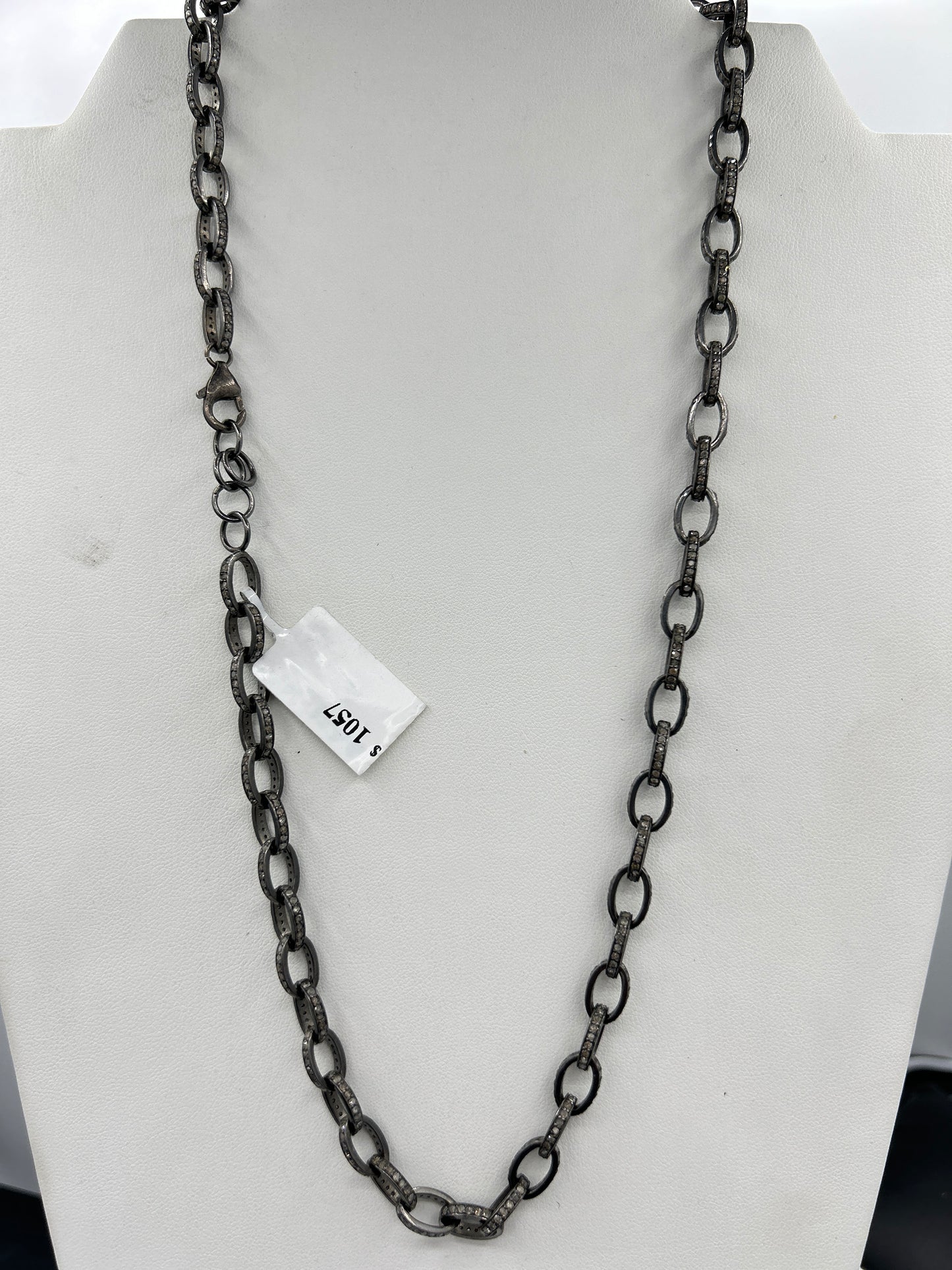 Diamond Link Chain Necklace