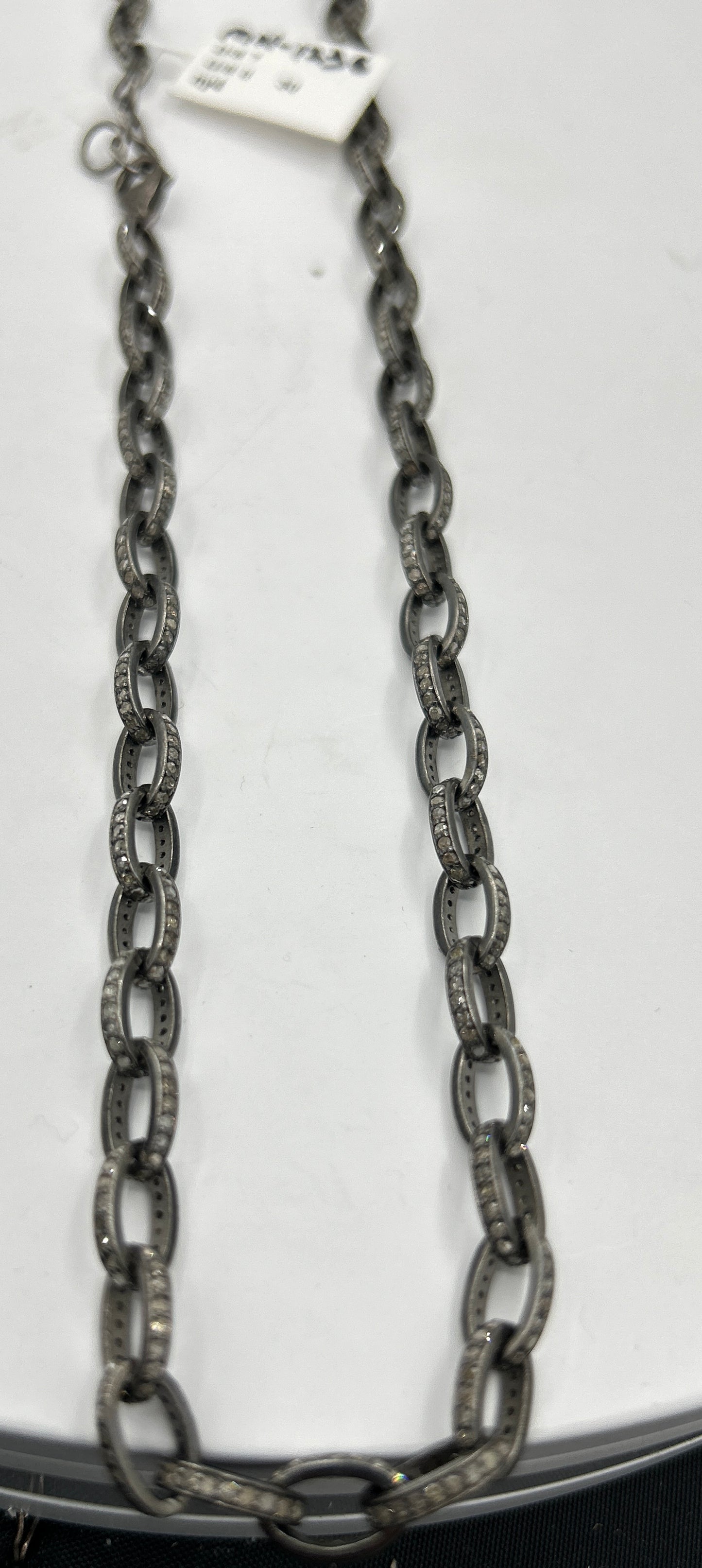 Diamond Link Chain Necklace