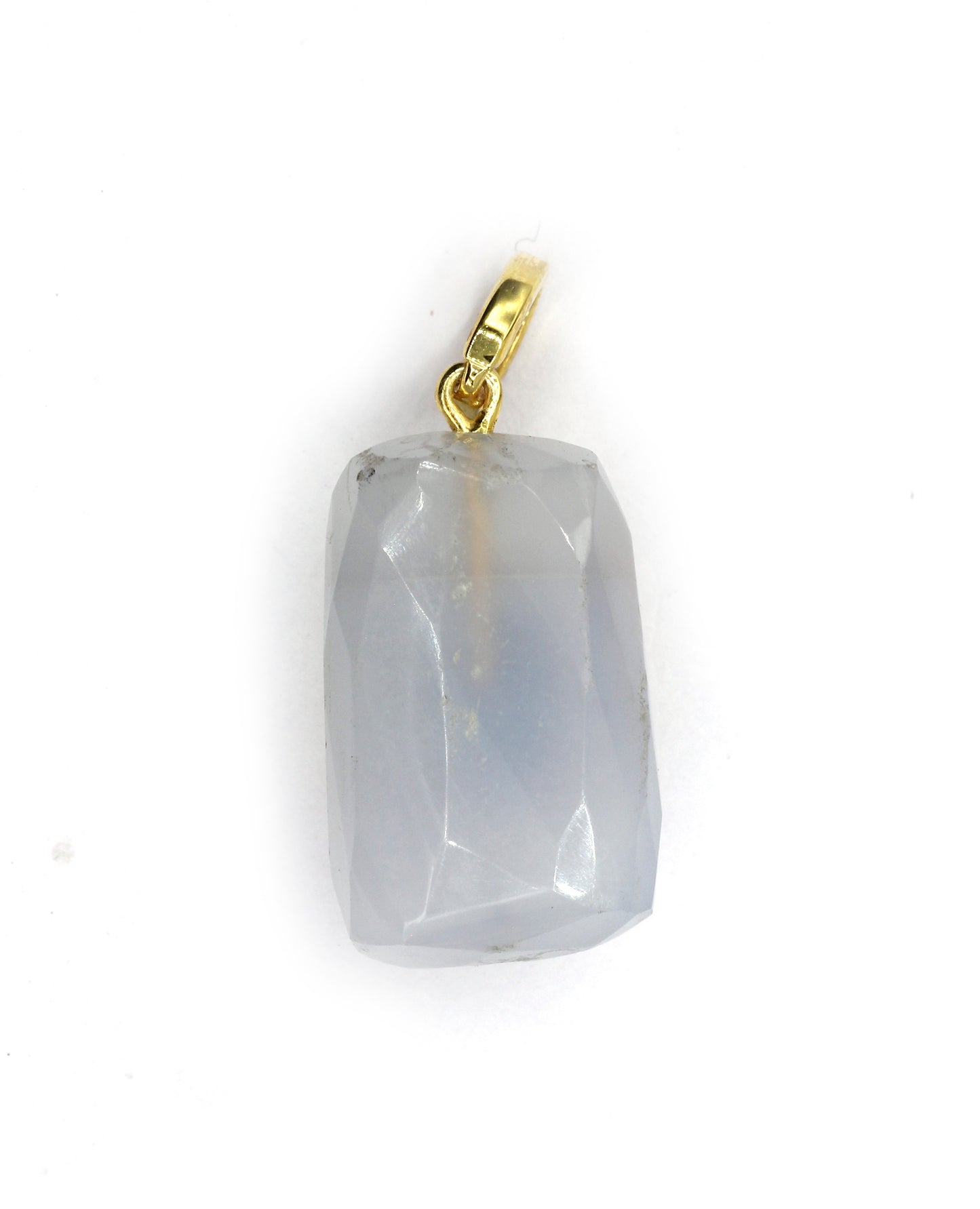 Silver Pave Diamond Pendant