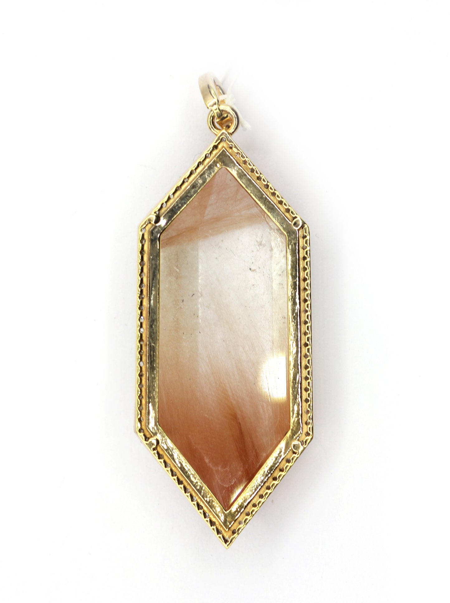 92.5 Silver Pave Diamond Pendant