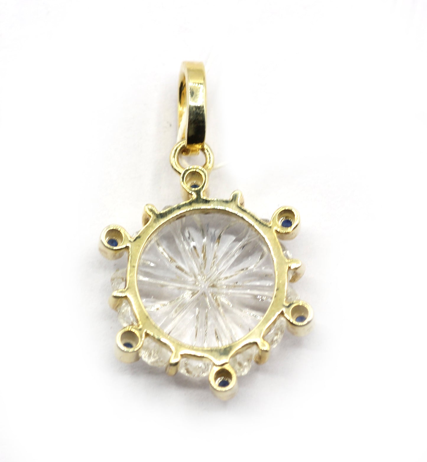 Crystal Pave Diamond Pendant