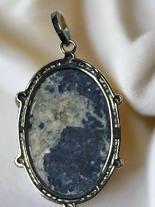 Oval Diamond Pendant