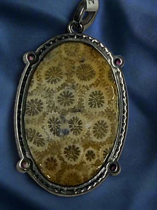 Oval Diamond Pendant