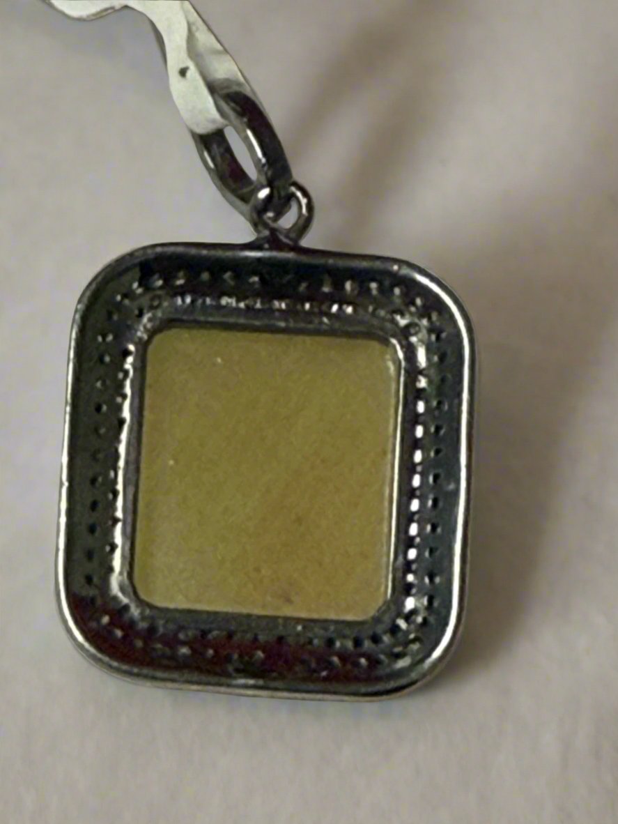 Square Diamond Pendant