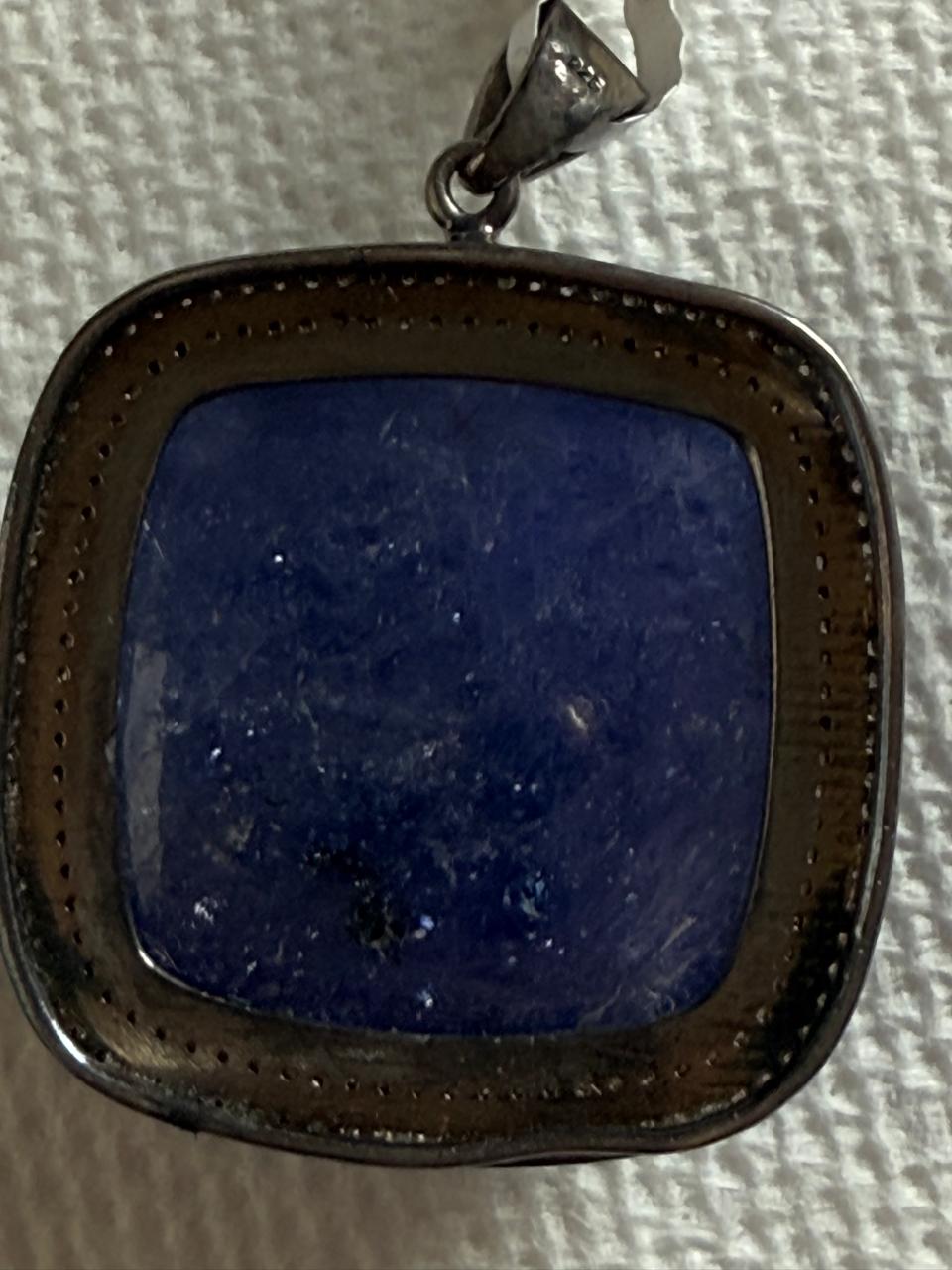 Tanzanite Diamond Pendant