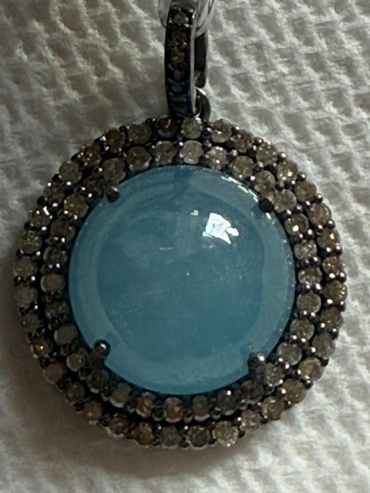 Round Diamond Pendant