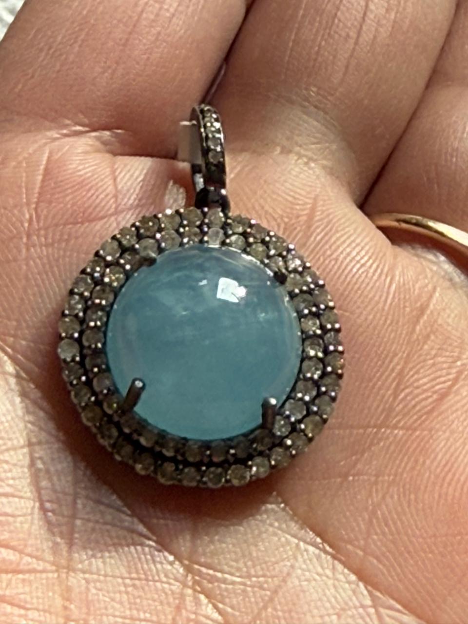 Round Diamond Pendant