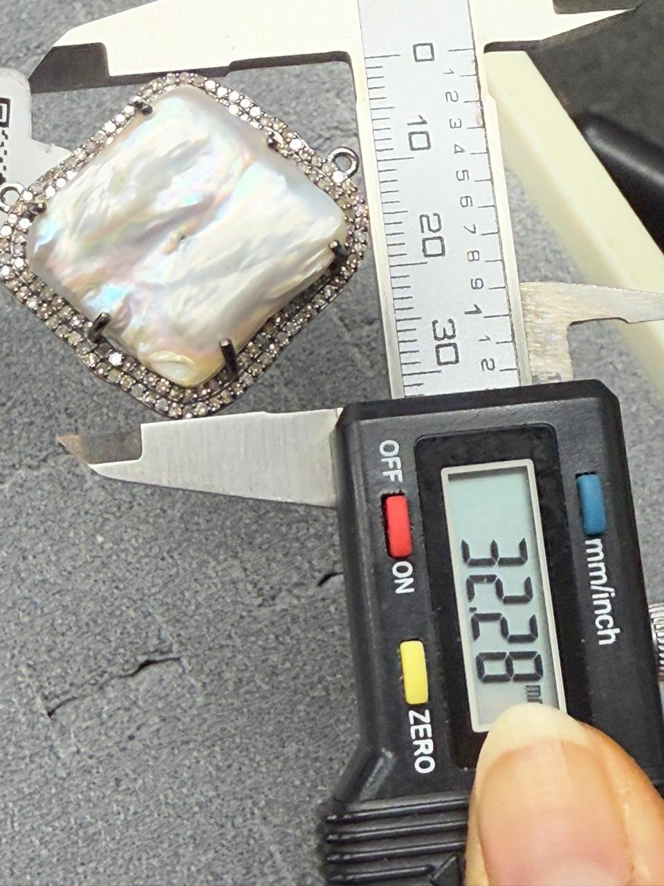 Pearl Diamond Pendant
