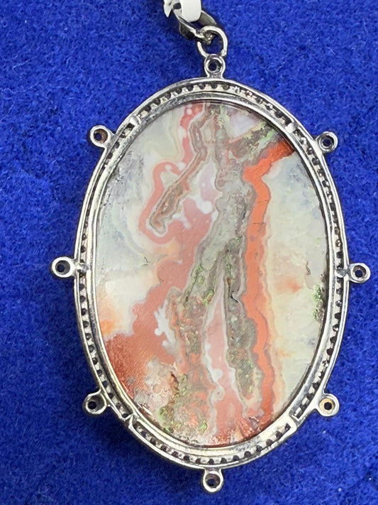 Opal Diamond Pendant