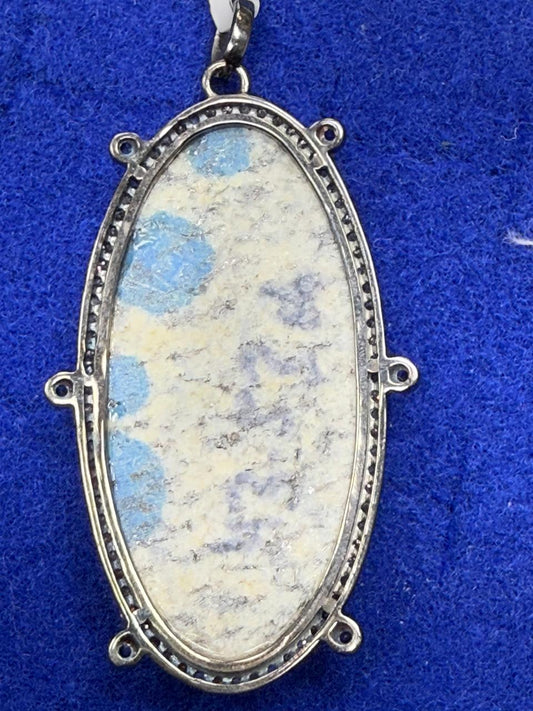 Opal Diamond Pendant