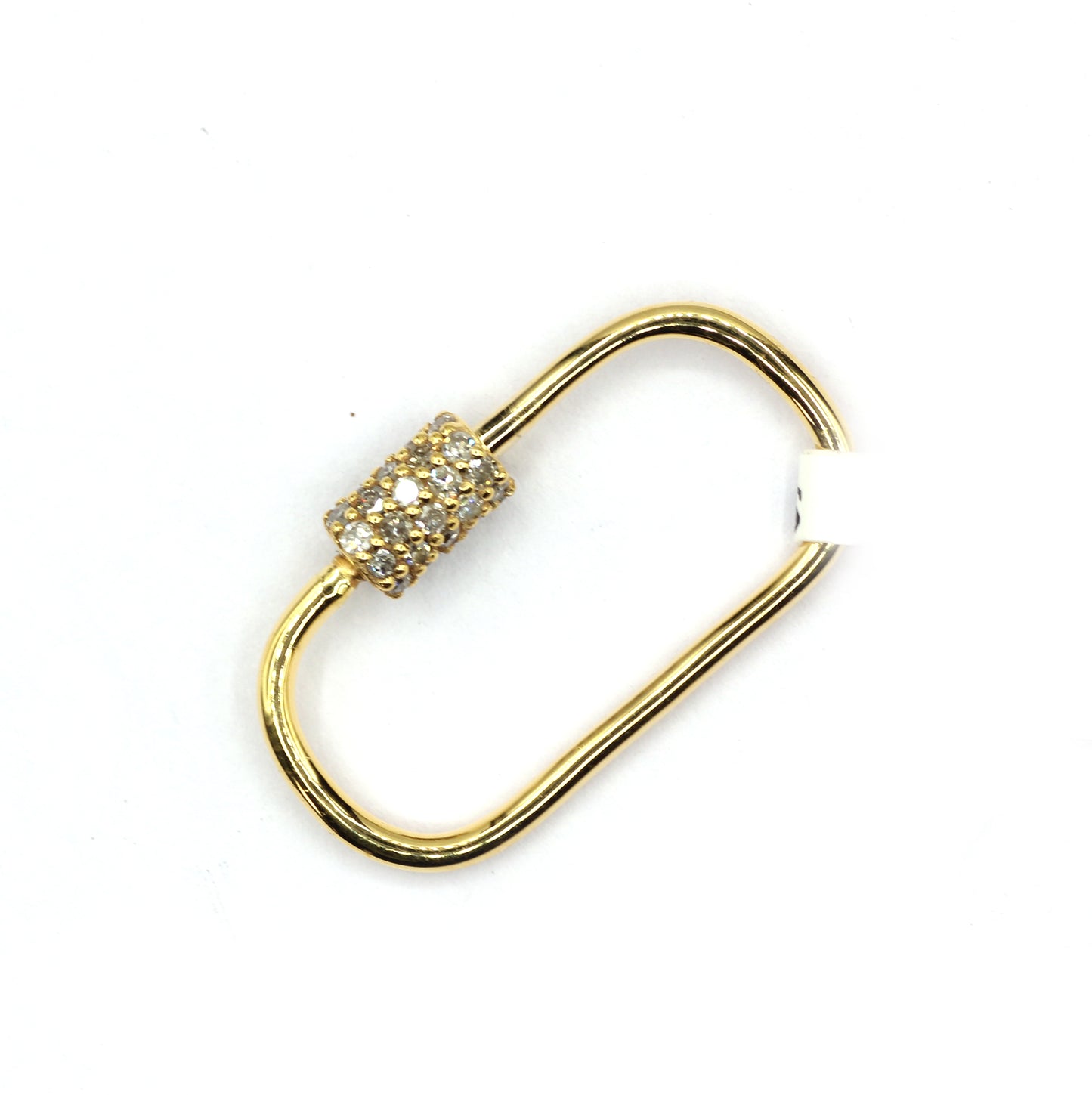 14k Solid Gold Diamond Clasps