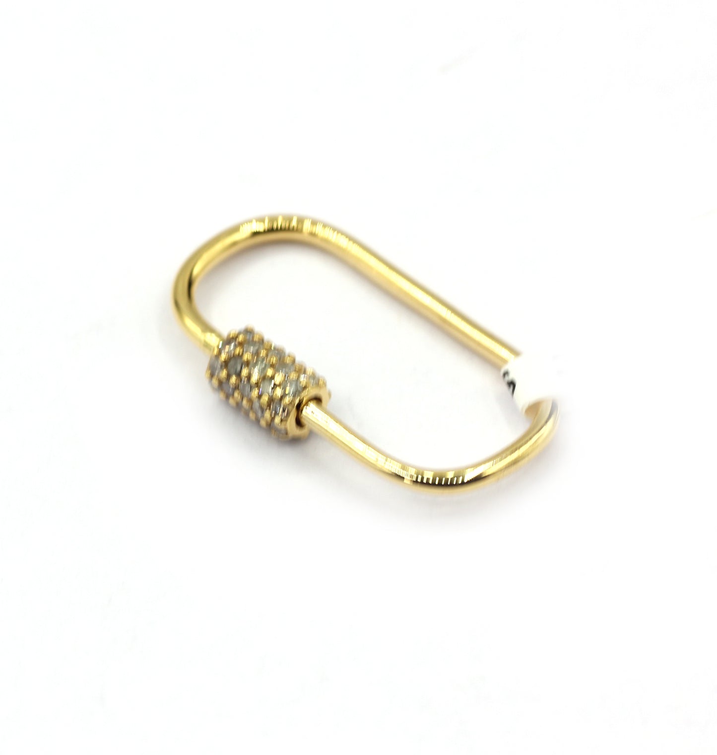 14k Solid Gold Diamond Clasps