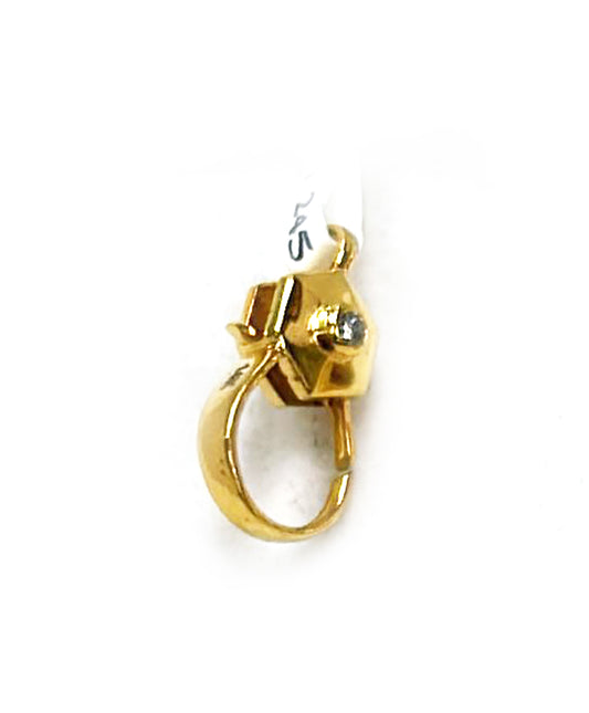 14k Solid Gold Diamond Clasps