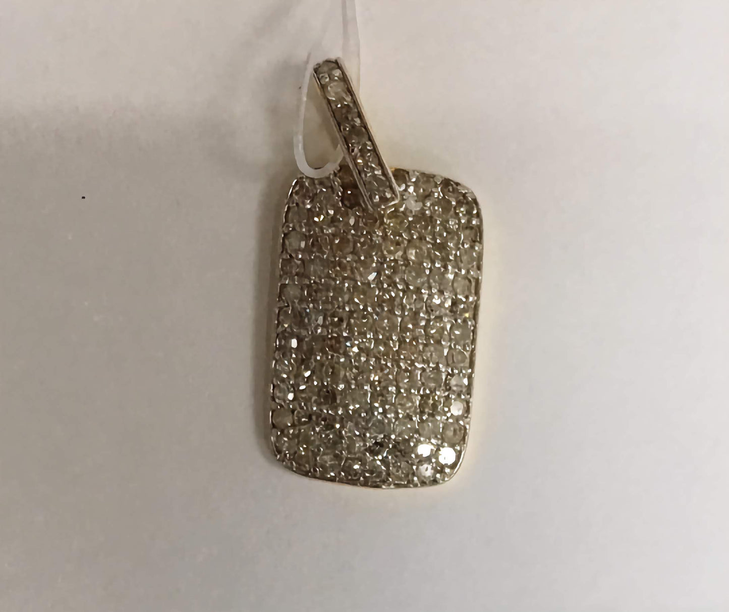 14K Solid Gold  Diamond Pendants